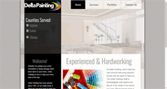 Desktop Screenshot of deltapaintingmi.com